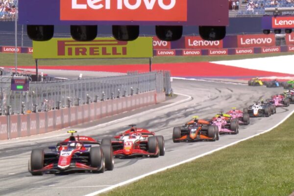 F2 Sprint Race at the 2026 Austrian GP.