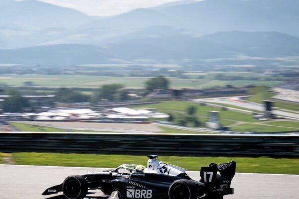 Rodin Motorsport's Pedro Clerot during the F3 Sprint Race at 2026 Austrian GP.