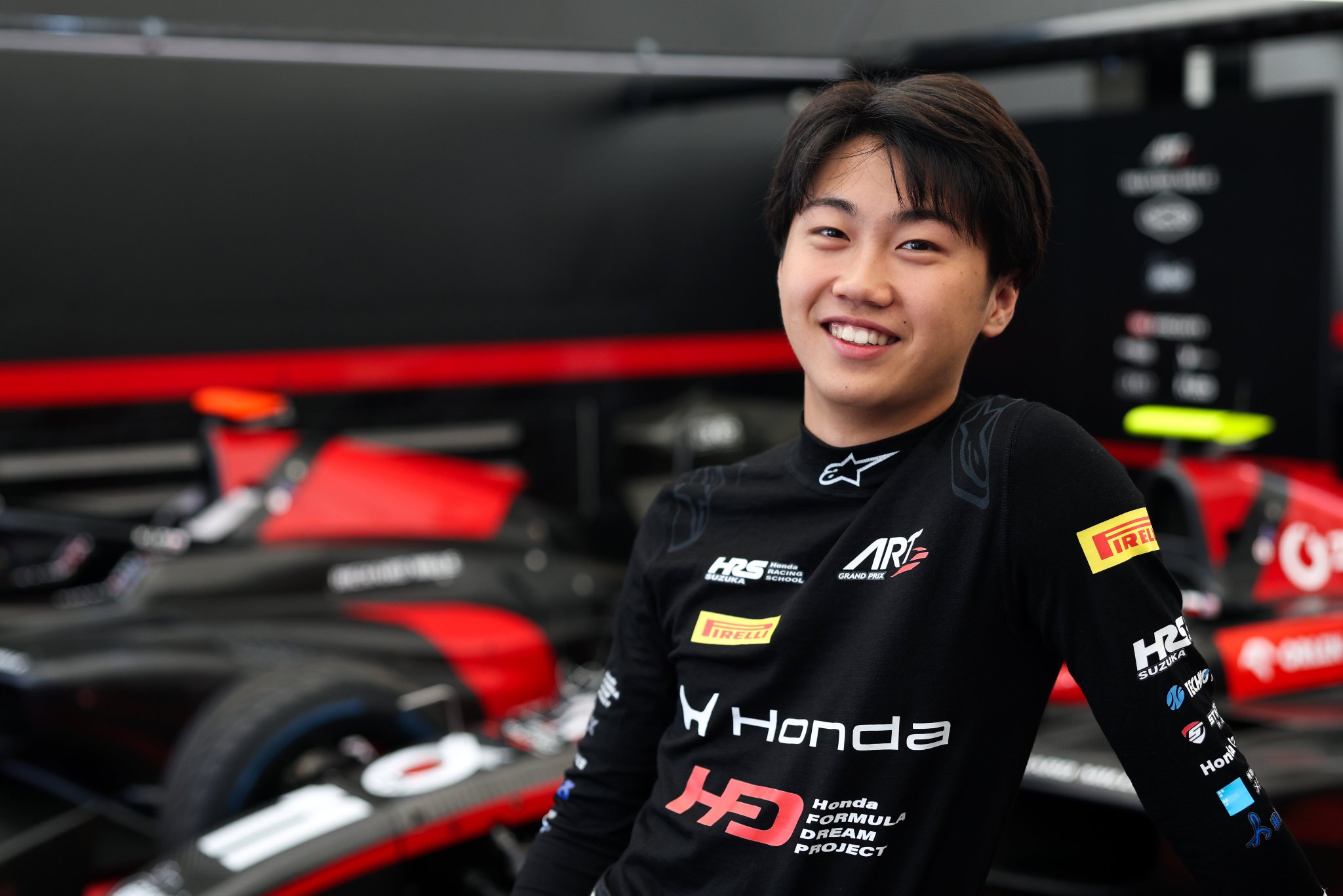 ART Grand Prix's Taito Kato during the 2026 F3 Austrian GP.