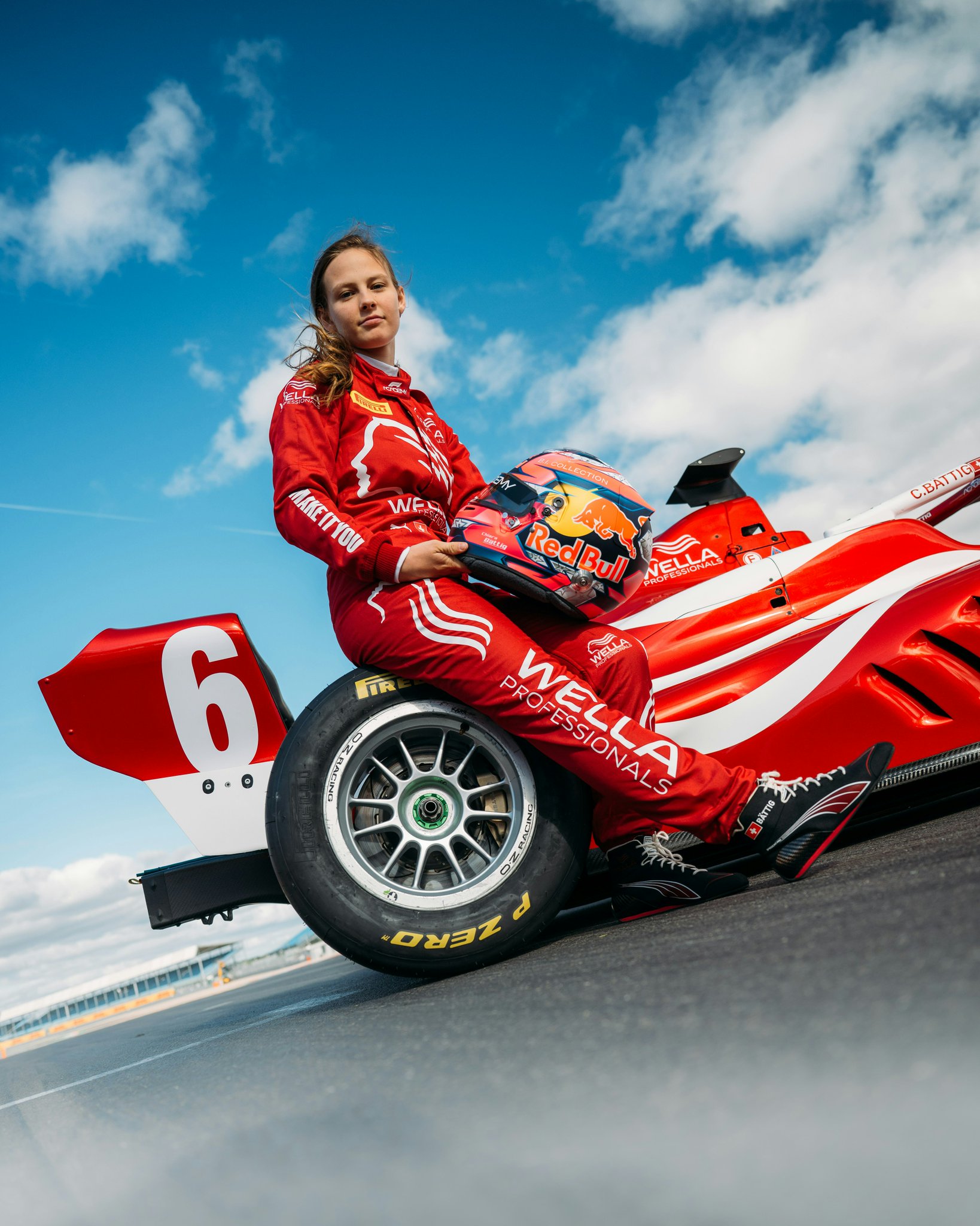 Chiara Bättig ahead of the 2026 F1 Academy Silverstone Round at British GP.