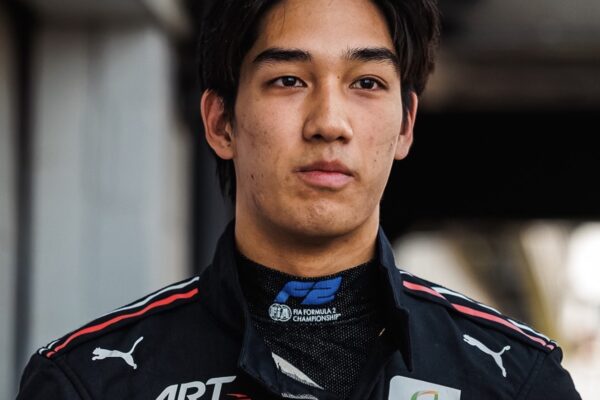ART Grand Prix's Tasanapol Inthraphuvasak during the 2026 F2 Silverstone round at British GP.