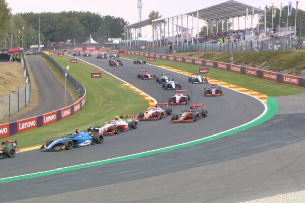 F3 | 2026 Belgian GP | Qualifying | Slater claims pole in dramatic wet session Cars on track during F3 Qualifying at 2026 Belgian GP.