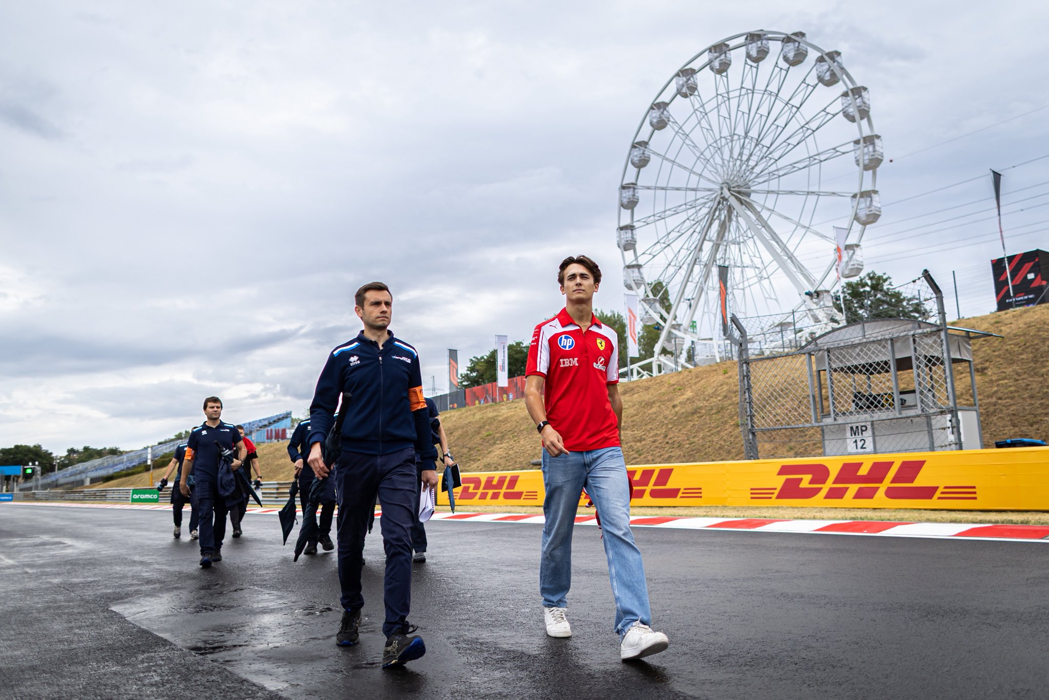 DAMS Lucas Oil's Dino Beganovic tops F2 Free Practice at the 2026 Hungarian GP.