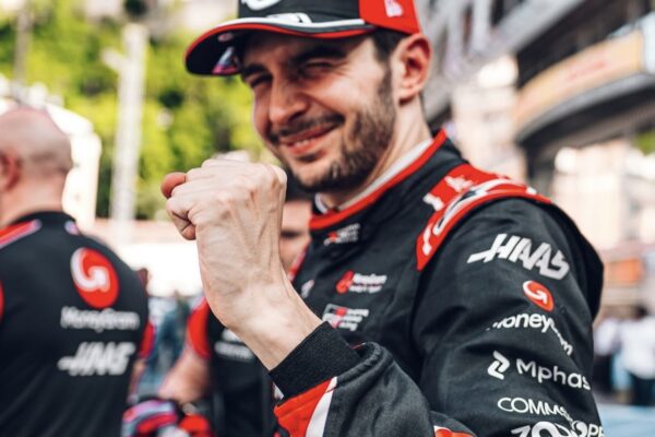 Esteban Ocon radiant after a successful race at the Monaco GP