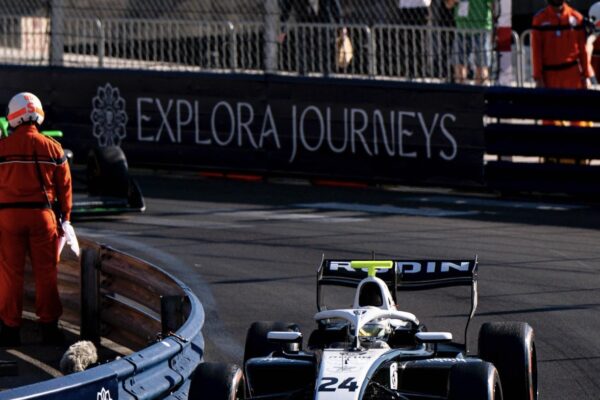Louis Sharp during the Monaco GP for Rodin Motorsport
