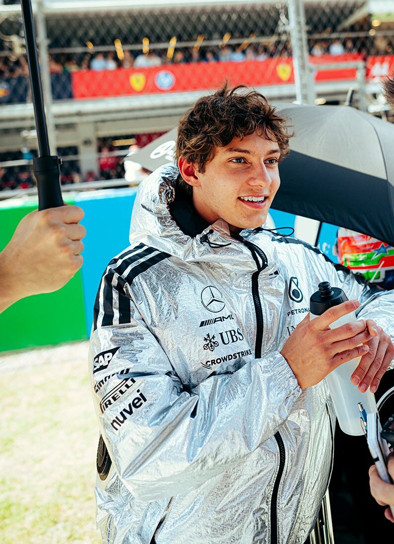 Kimi Antonelli for Mercedes AMG Petronas F1 Team after the Spanish GP