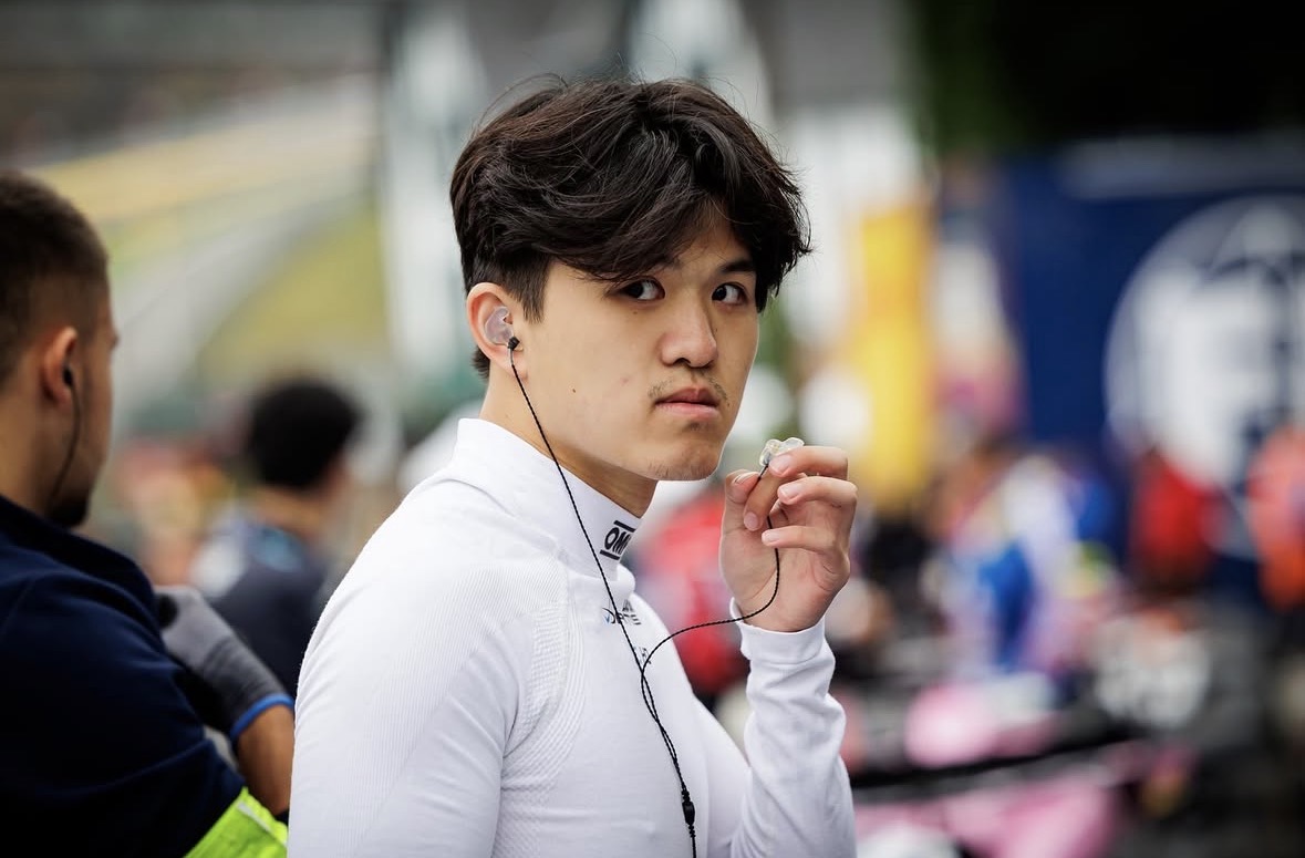 DAMS Lucas Oil's Christian Ho during the 2025 F3 season.