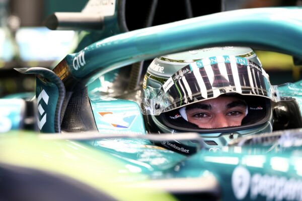 Aston Martin's Lance Stroll at the F1 British GP
