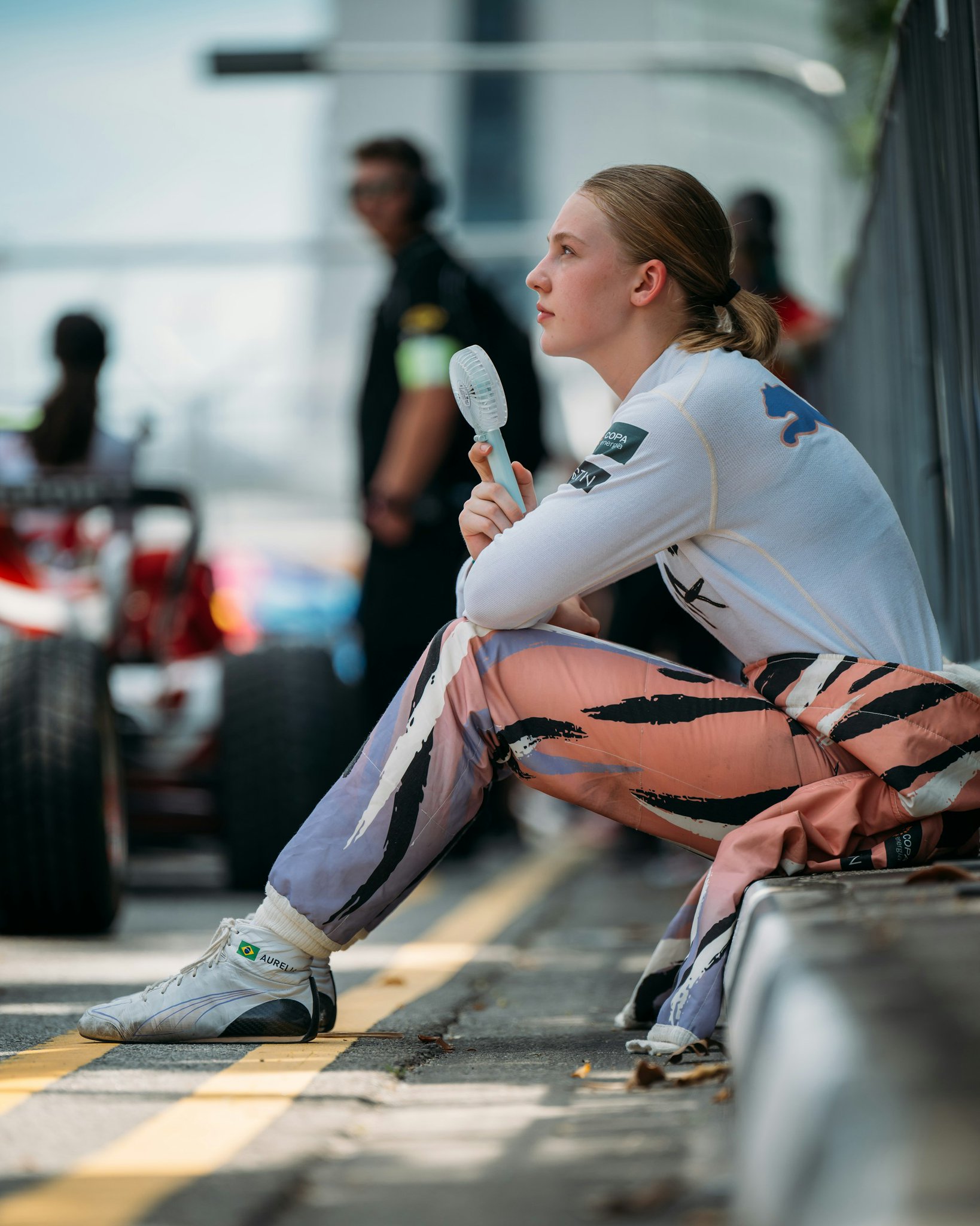 F1 Academy's Aurelia Nobels during 2025 season.