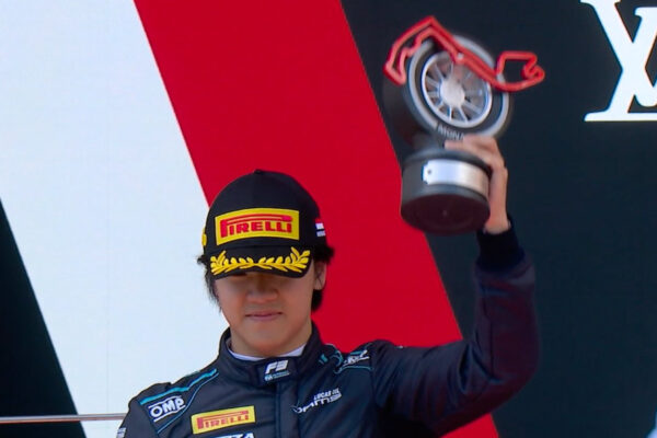 Xie deems staying “out of trouble” crucial for the F3 Monaco GP weekend Gerrard Xie on the podium at the 2026 F3 Monaco GP