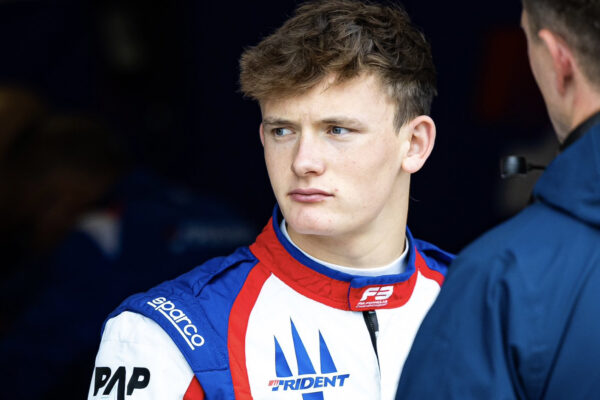 Freddie Slater going into his first full F3 season starting at the F2 Australian GP