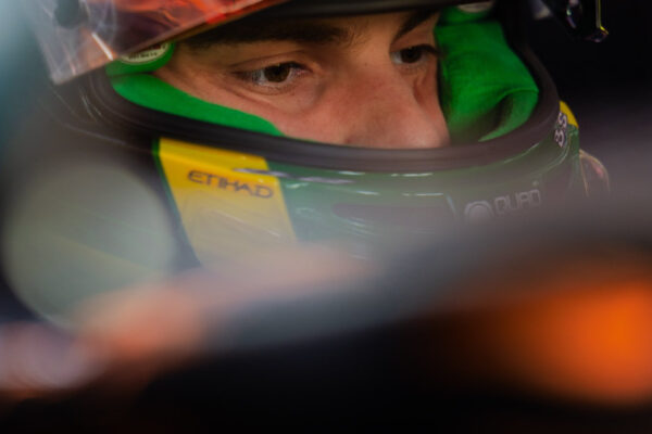 Oscar Piastri in the McLaren garage ahead of 2026 F1 Australian GP qualifying