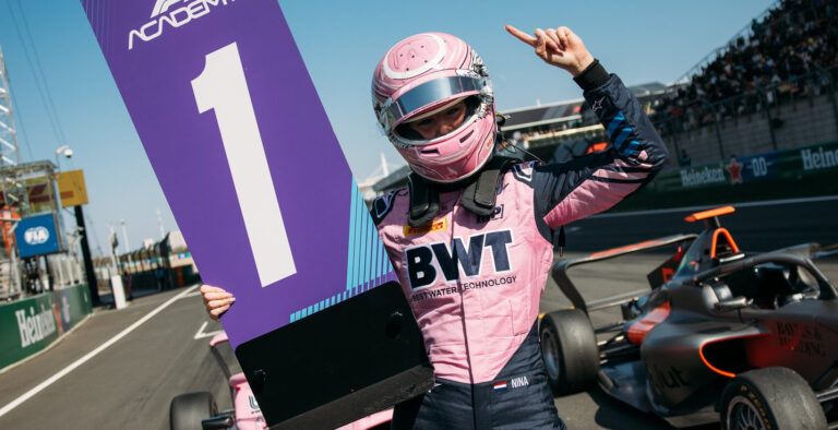 Nina Gademan wins Race 1 of 2026 Chinese GP F1 Academy weekend