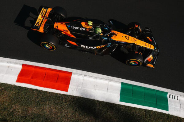 F1 | FP2 | Italian GP | Lando Norris fastest from Leclerc and Sainz Lando Norris in FP2 at the Italian GP
