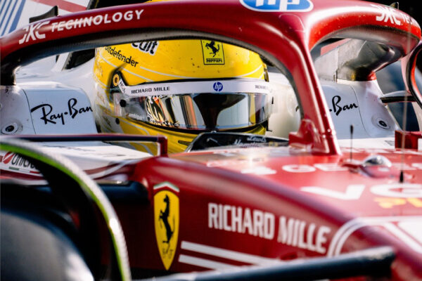 Lewis Hamilton at the Italian GP