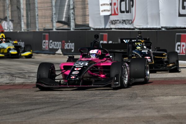 Indy NXT Race in Arlington Texas: Max Taylor on track