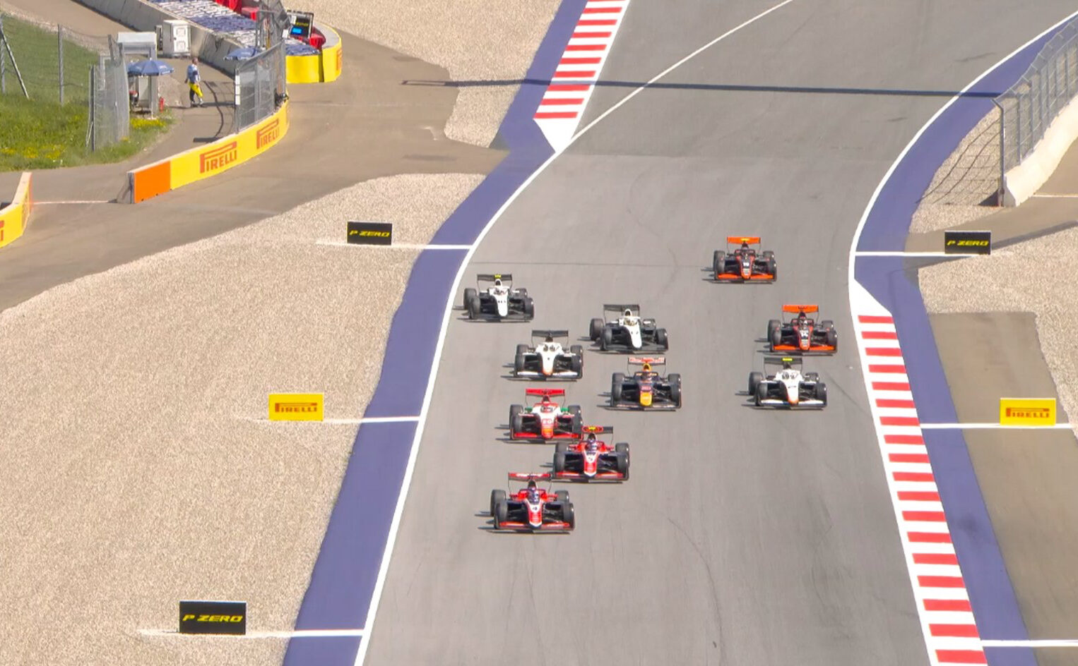 The F3 grid headed out on track for the 2026 F3 Austrian GP Qualifying at the Red Bull Ring