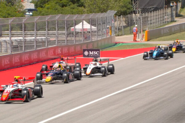 F3 drivers out on track for the F3 Barcelona Round