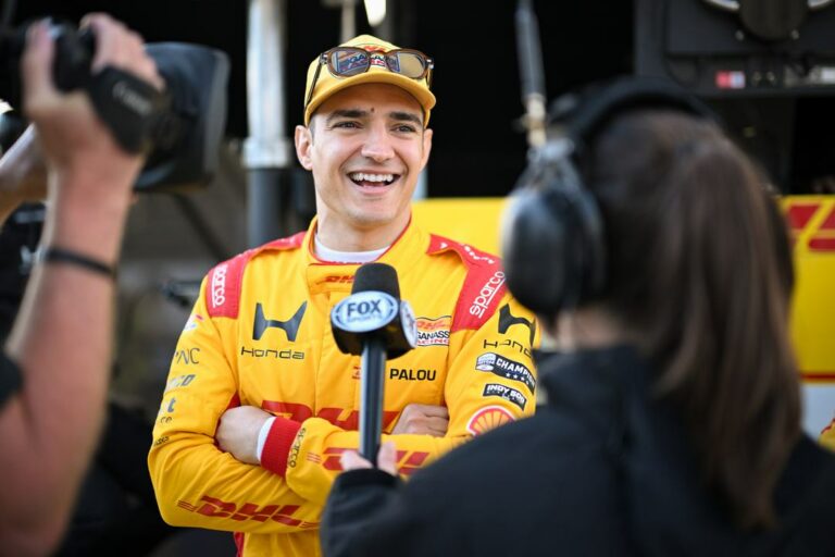 Alex Palou takes P2 during the 2026 IndyCar Arlington Qualifying amidst managing brake temperatures, windy conditions and tyre deg.