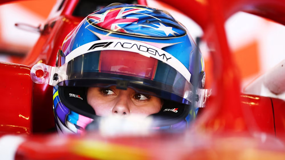 Joanne Ciconte for MP Motorsport at the 2025 F1 Academy Dutch GP