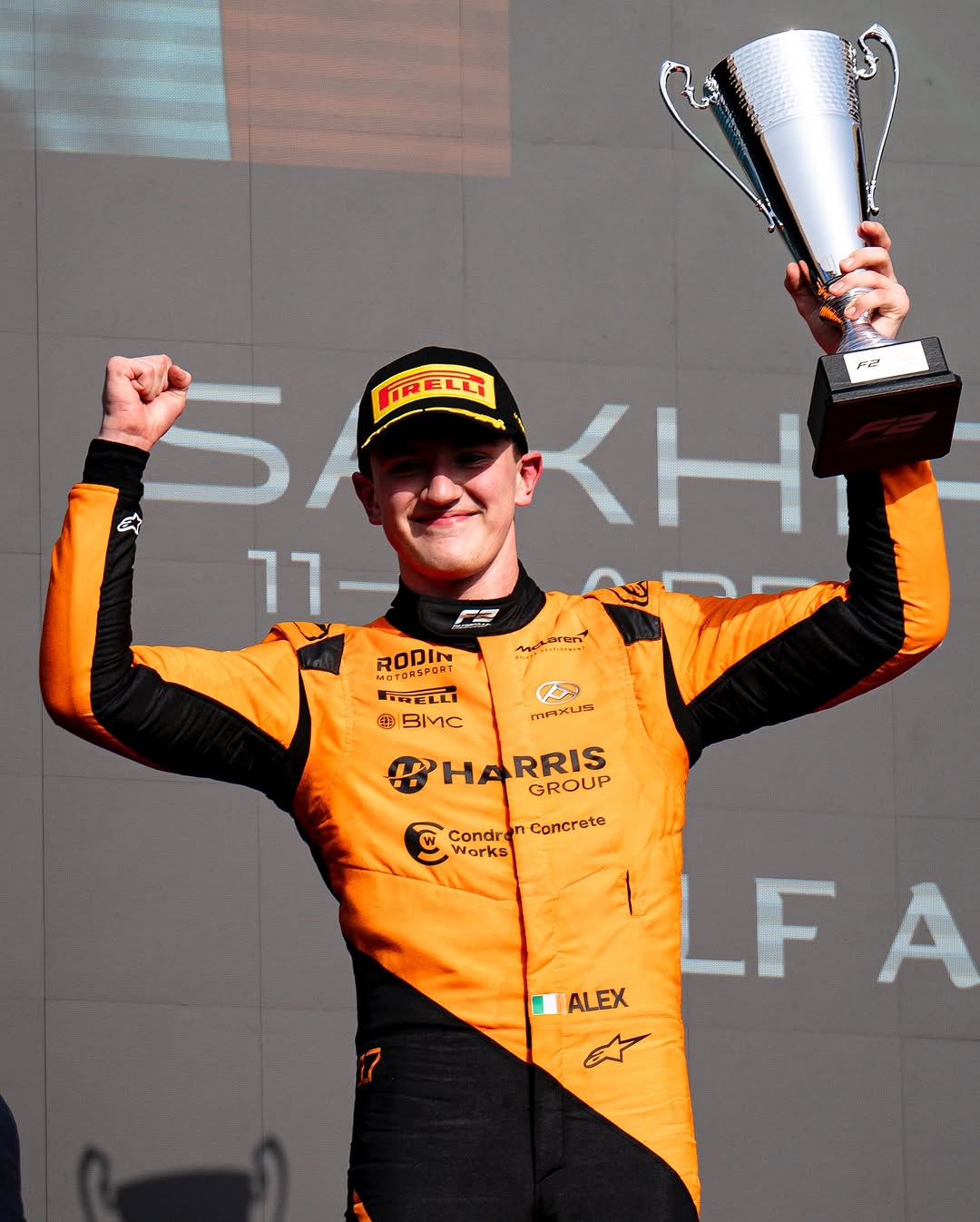 For the first time since 1979, Ireland has a race winner at Formula 2 level, with Alex Dunne from Offaly dominating the F2 Bahrain Feature race on Sunday afternoon, the 200th in the category. The last one came at Donington Park 46 years ago when Derek Daly took victory in the European Formula Two Championship.