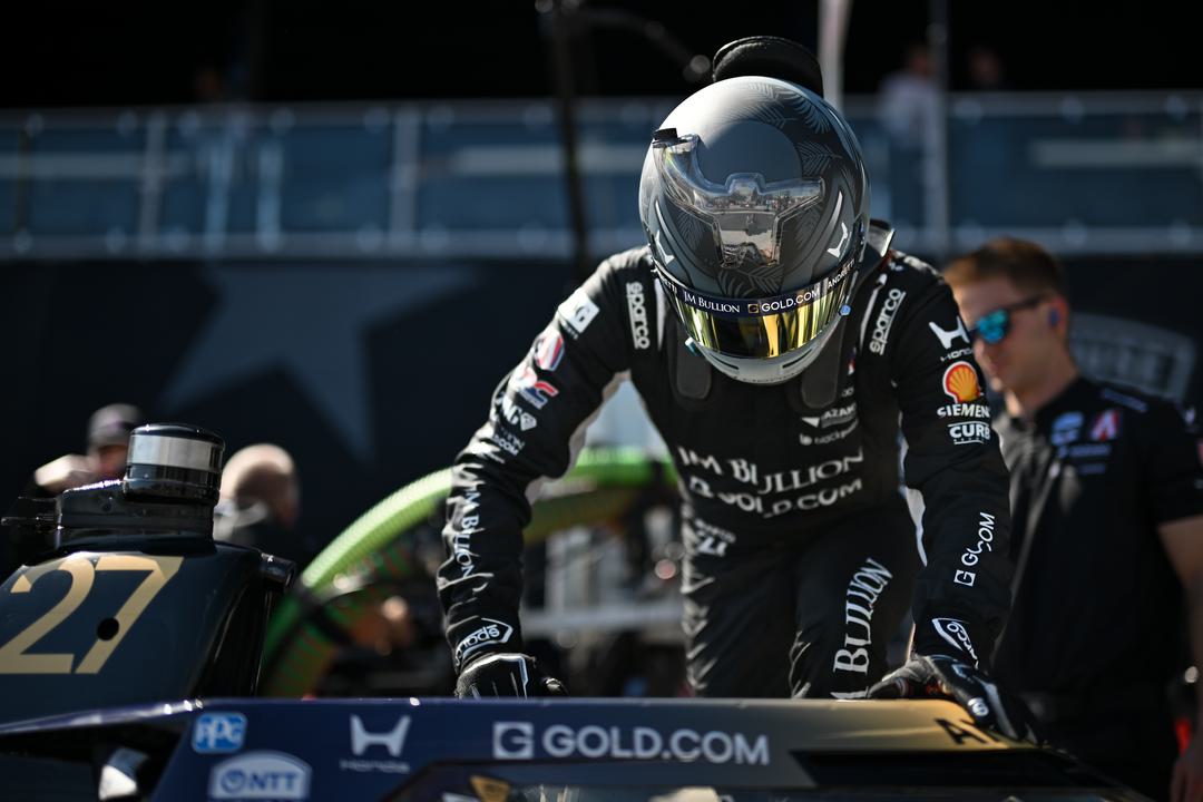 Andretti Global driver, Kyle Kirkwood, won the first IndyCar Arlington GP under caution and took over the championship lead.