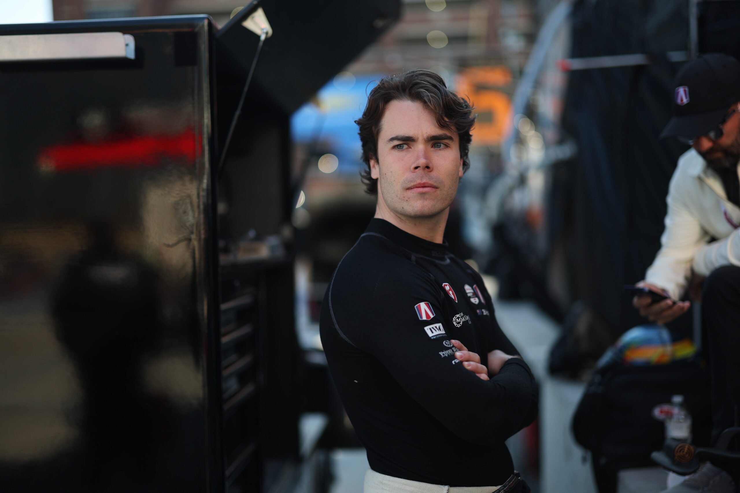 Exclusive Lochie Hughes Road America | Hughes prepares for a session at Detroit GP