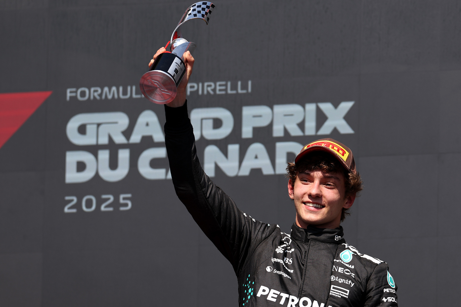 Kimi Antonelli is hopeful about Mercedes's trajectory and hungry for his first F1 win after maiden podium finish at the Canadian GP