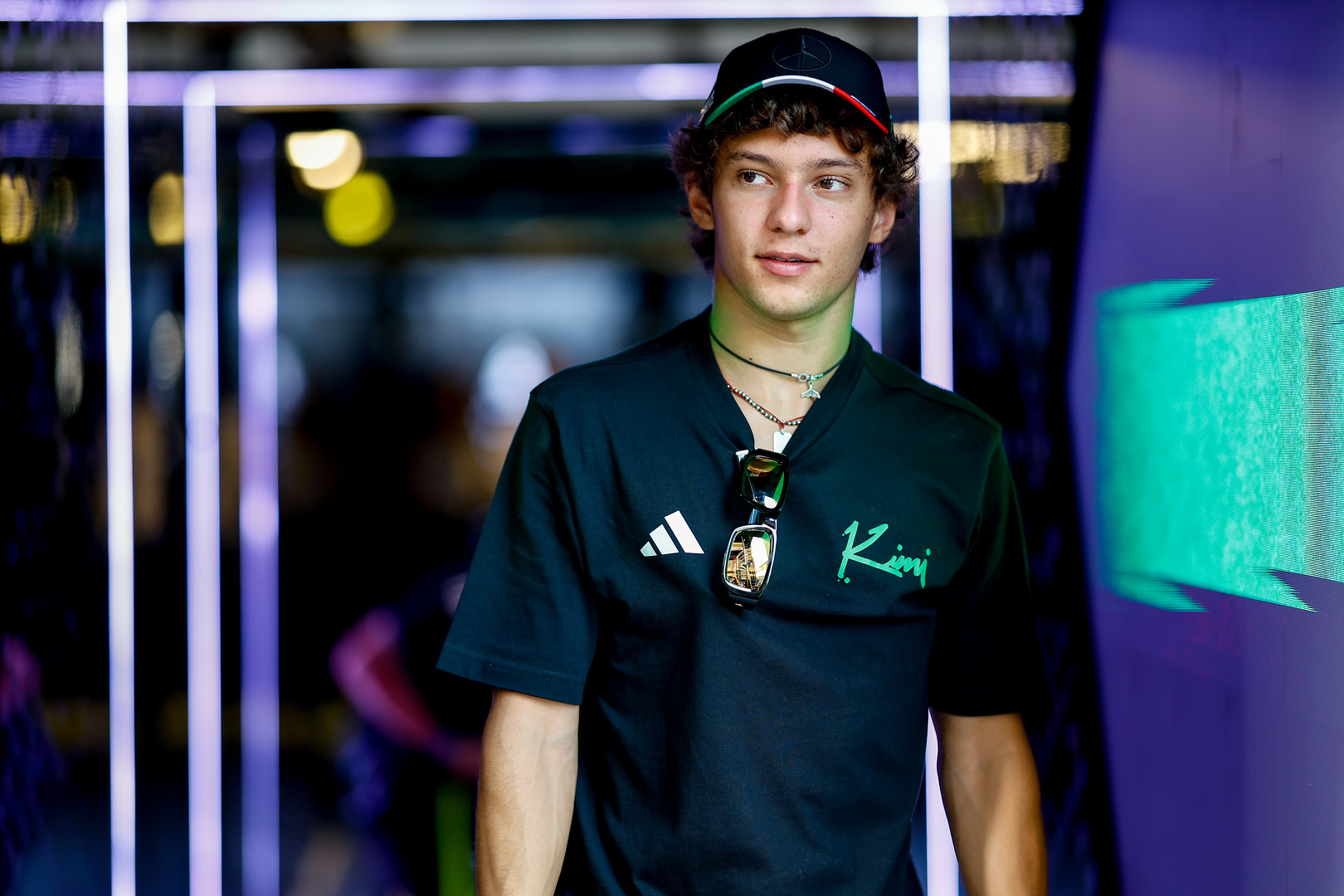 Kimi Antonelli at the F1 Italian GP weekend