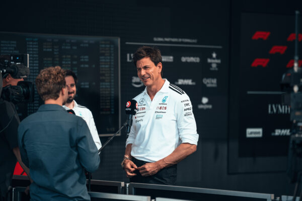 Mercedes team principal Toto Wolff speaks on the trajectory of F1 rookie Kimi Antonelli