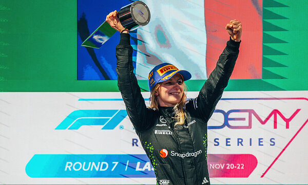 Doriane Pin takes F1 Academy title at the 2025 Las Vegas Grand Prix