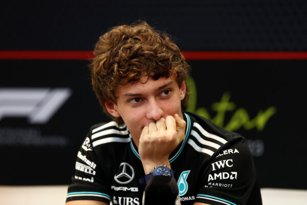 Kimi Antonelli ahead of the F1 Qatar GP