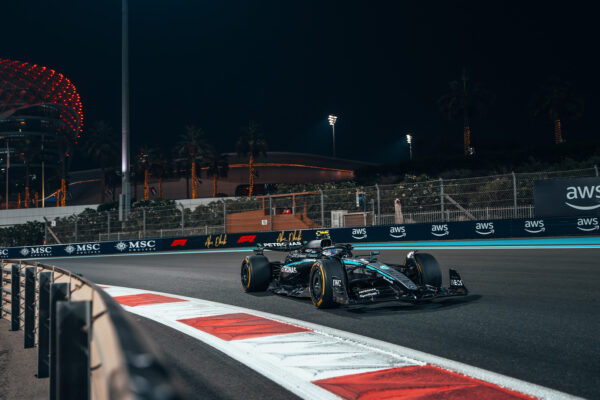 The W16 became a vehicle of driving innovation when it came to Mercedes's sustainability initiatives during the 2025 F1 season