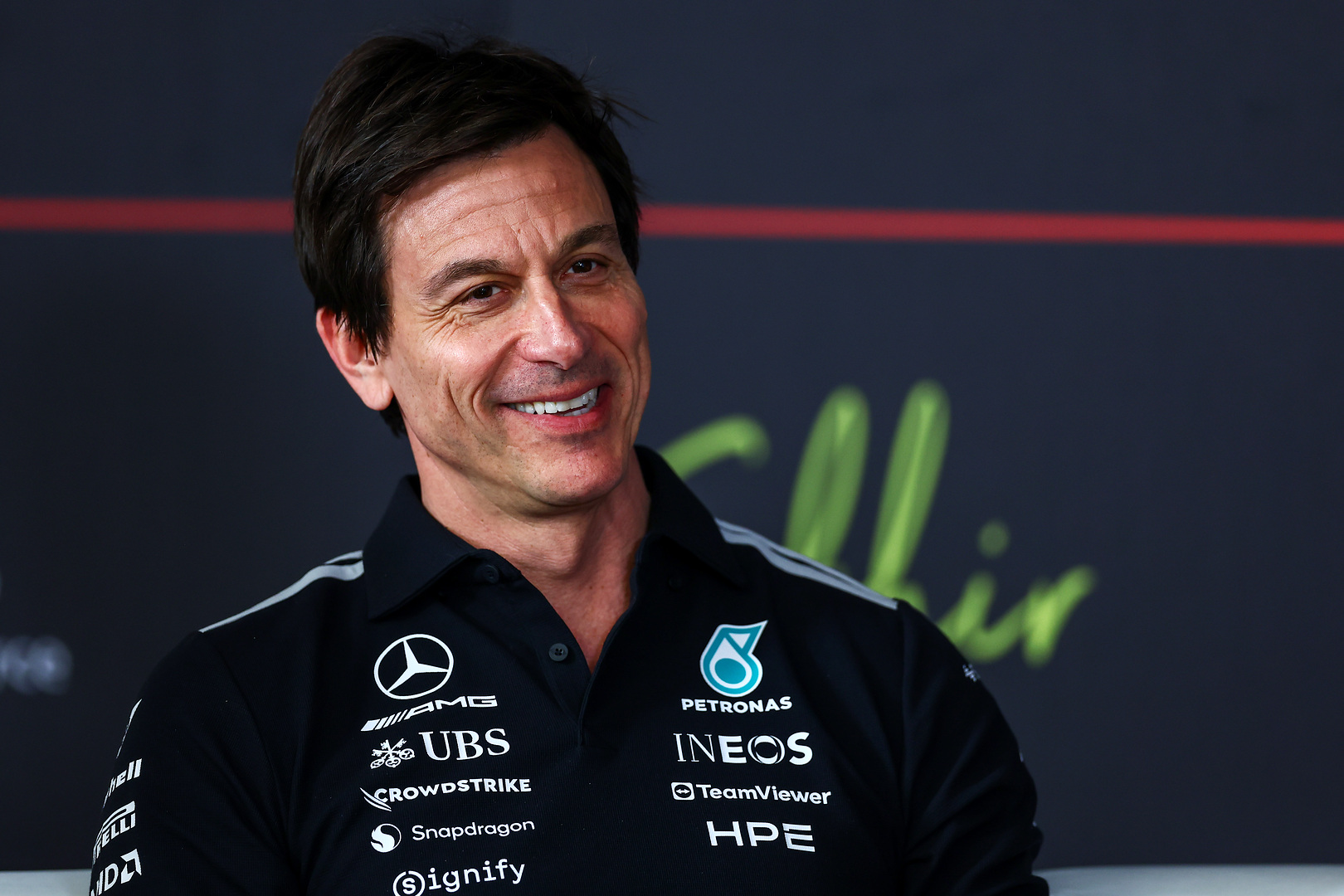 Mercedes Team Principal Toto Wolff at the pre-season testing press conference in Bahrain Test Week 2, Thursday, Getty Images