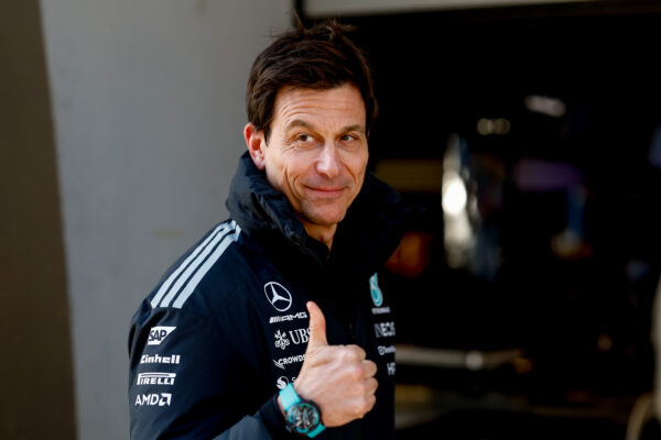 Toto Wolff has discussed Kimi Antonelli's first F1 win and Mercedes celebrating their 1-2 finish at the 2026 Chinese GP with Lewis Hamilton on the podium
