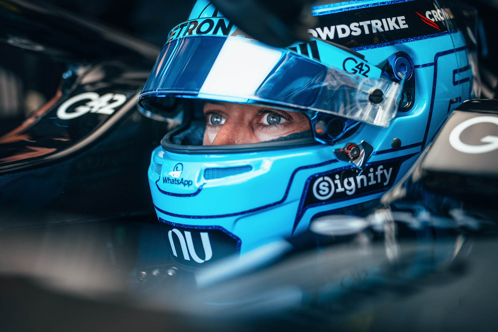 Russell for Mercedes ahead of the 2026 F1 Canadian GP