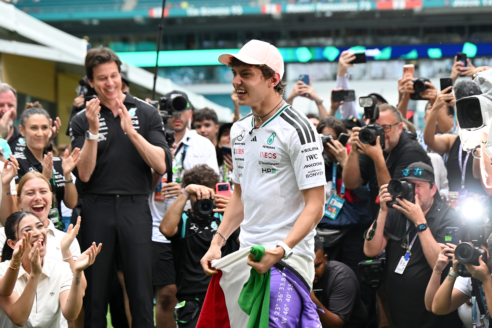 Despite securing a win, Toto Wolff believes the momentum swung away from Mercedes at the 2026 Miami GP so far as the current F1 pecking order is concerned