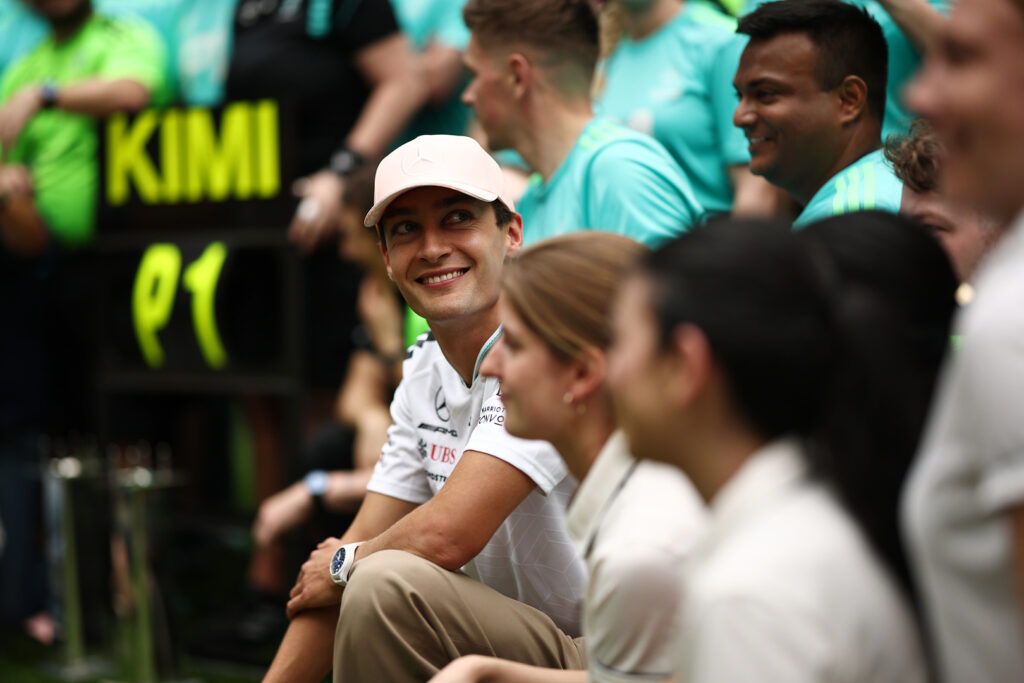 Mercedes' George Russell managed to get P4 at the F1 2026 Miami GP, once again losing to his teammate Kimi Antonelli who stays on top of the drivers’ championship.