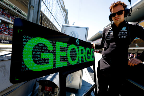 Mercedes looked back on a satisfactory Friday ahead of the F1 Barcelona-Catalunya GP, with Russell being at or near the top in both sessions.