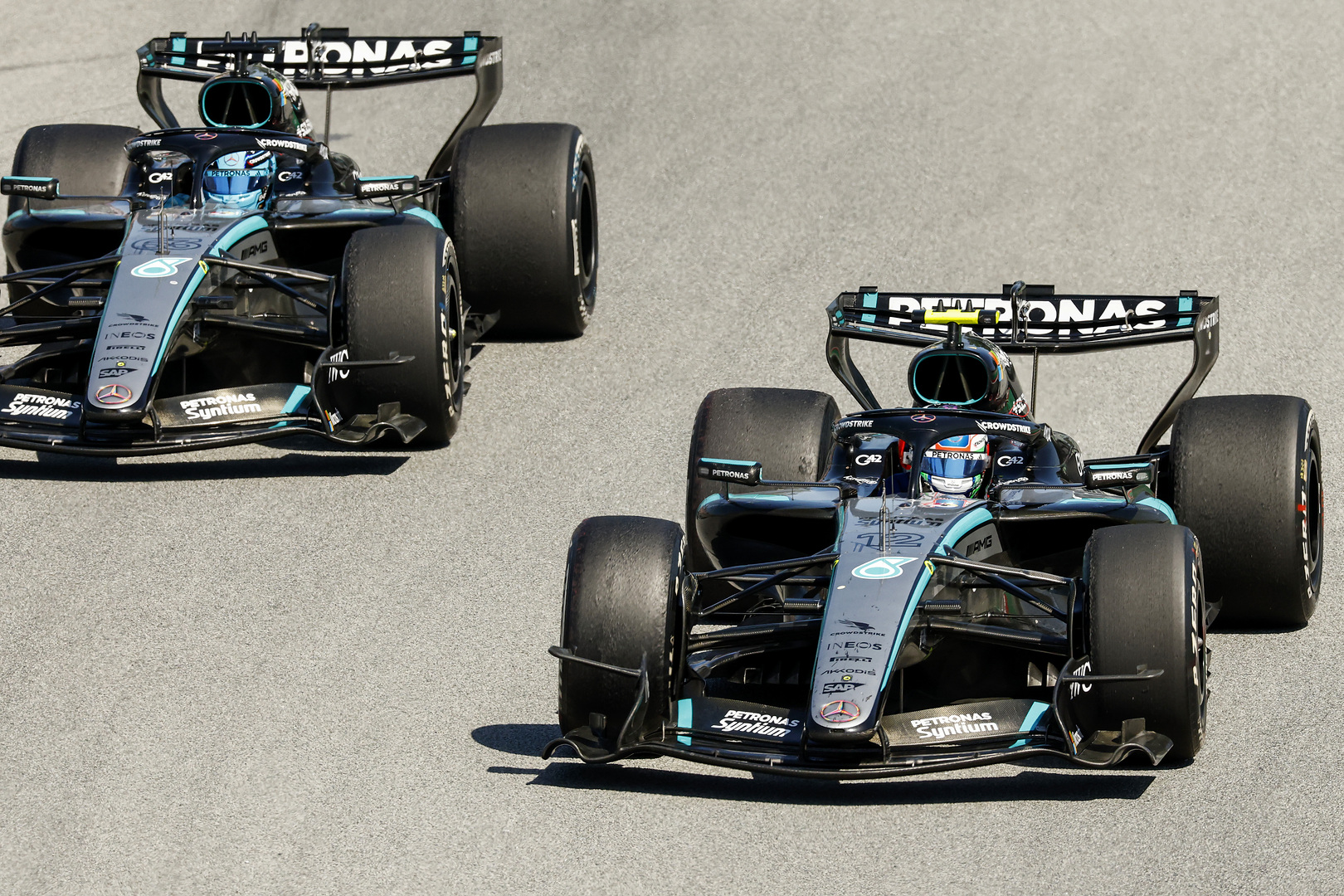 Speaking following the 2026 F1 Barcelona-Catalunya GP, Toto Wolff has strongly suggested team orders could come into play.