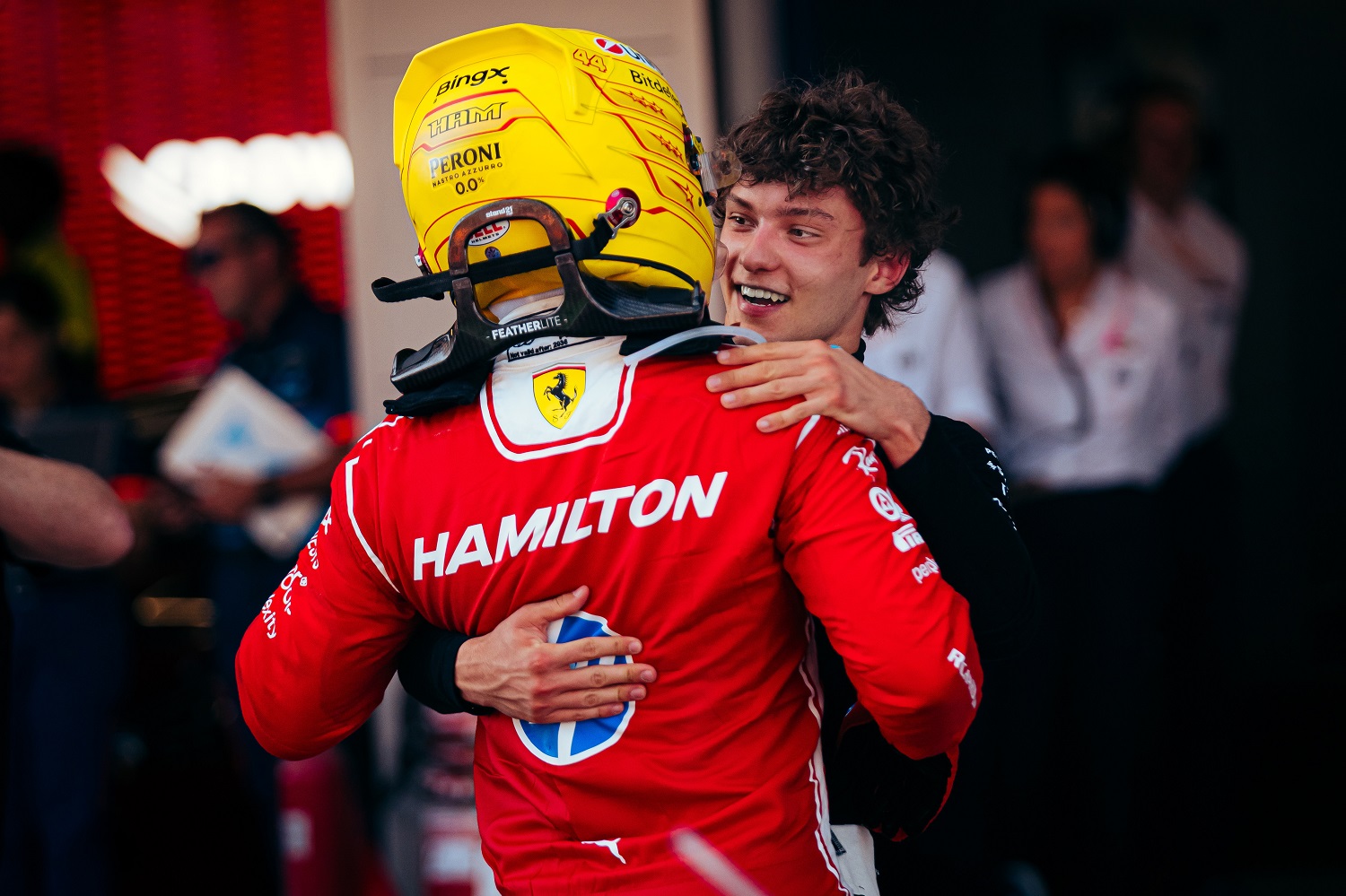 Toto Wolff, Lewis Hamilton, F1, Barcelona-Catalunya GP, Ferrari, Mercedes