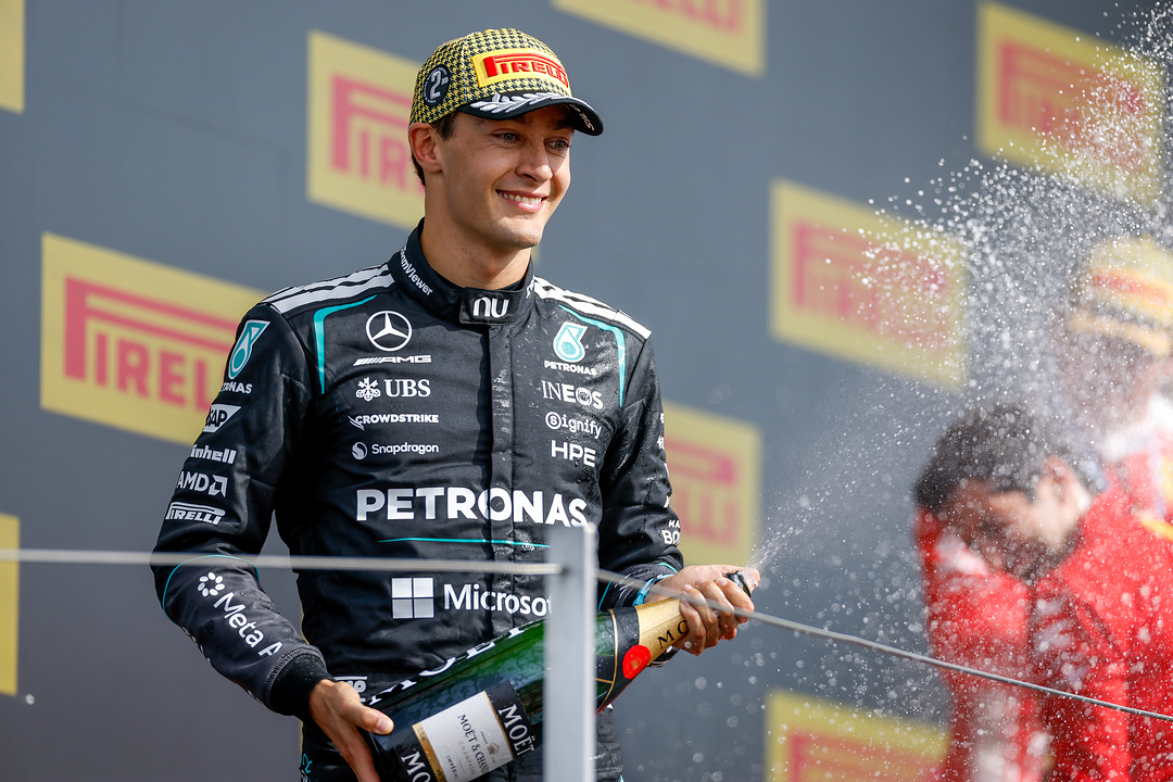 George Russell admitted Mercedes still has work to do despite claiming an emotional first F1 home podium at the 2026 British GP