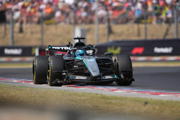 George Russell on the issue that wrecked his 2026 F1 Hungarian GP start, before a good recovery drive to finish P7 and bag six points.