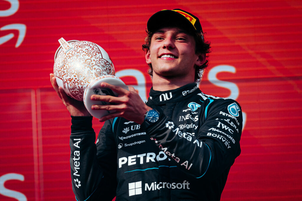 Antonelli recovered from P7 to claim a P3 result in the 2026 F1 Hungarian GP, with the Championship leader praising Mercedes for their work.
