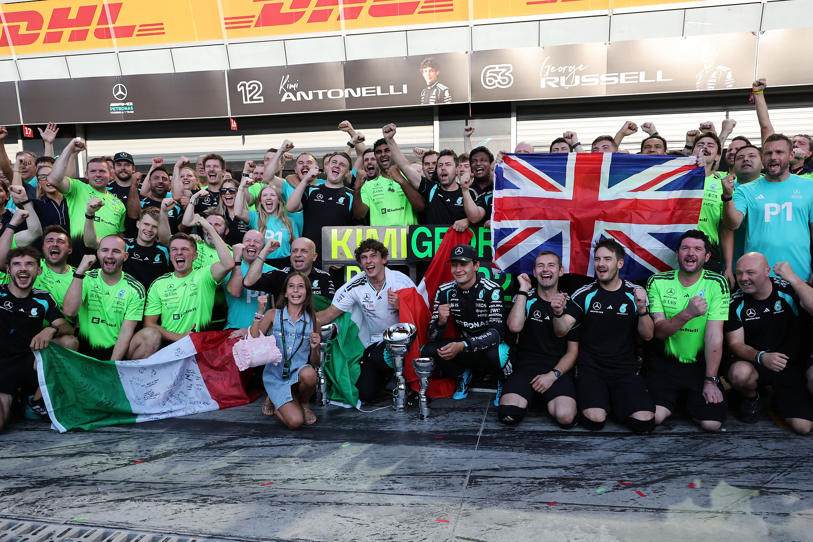 Toto Wolff reflected on an unbelievable day for Mercedes as Kimi Antonelli and George Russell bagged a 1-2 at the 2026 F1 Italian GP.