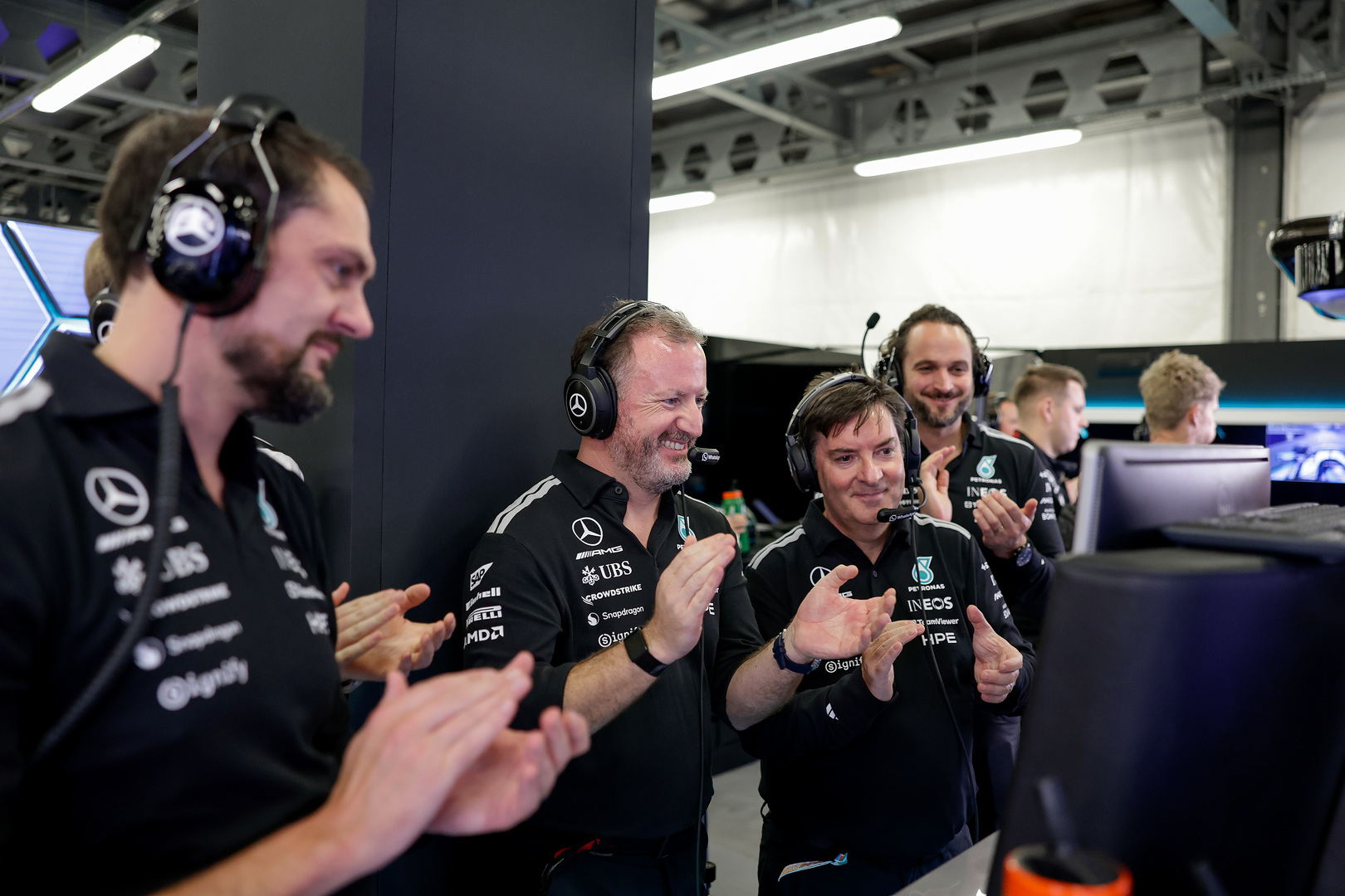 Mercedes deputy team principal Bradley Lord was full of praise for George Russell after a stong showing at the 2026 F1 Azerbaijan GP.