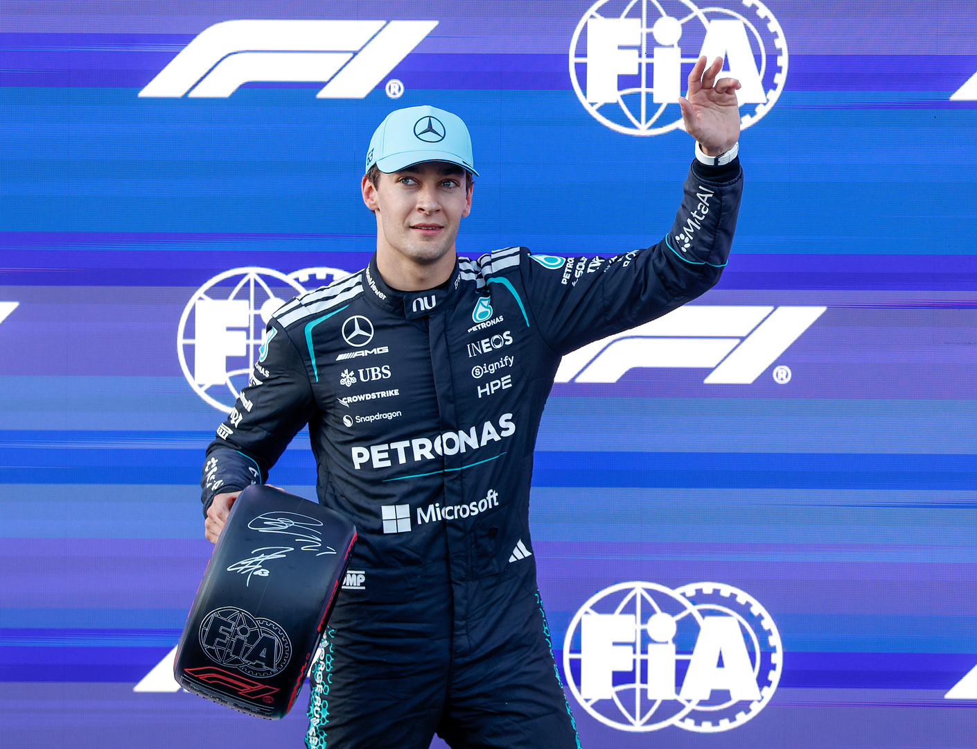 Russell 2026 F1 Azerbaijan GP qualifying