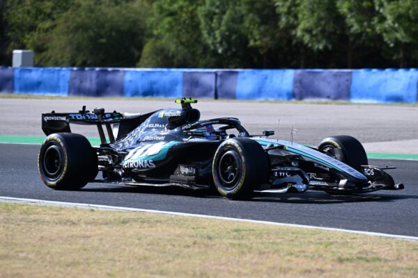Kimi Antonelli for Mercedes at the 2026 F1 Hungarian GP at the Hungaroring