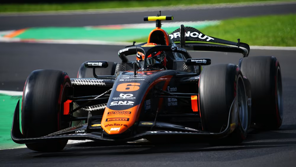 F2 Richard Verschoor tops a strong Free Practice session in Monza