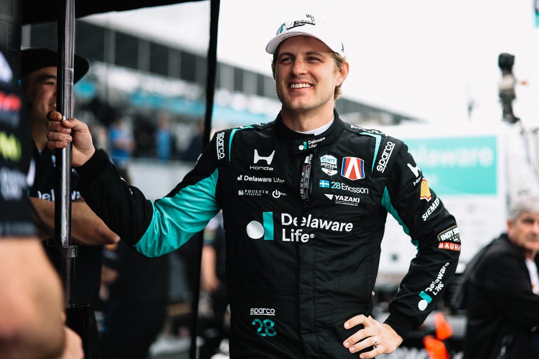 Marcus Ericsson to start on the front row in St. Pete after last year's "disappointing and frustrating" IndyCar season.